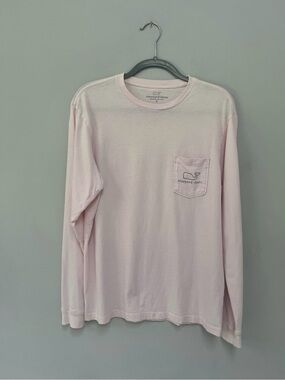 Vineyard Vines Long-Sleeve Light Pink